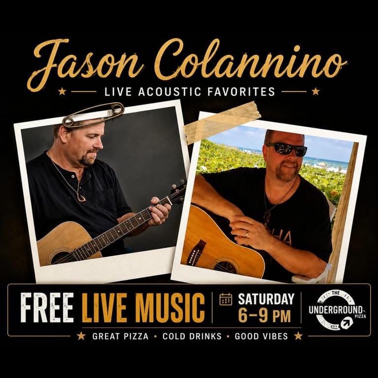 🎶 FREE Live Acoustic Music Saturday June 27, 2026
