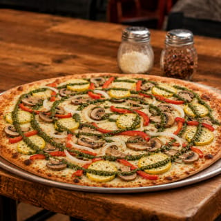 Personal Thin Crust 9" Veggie Monster