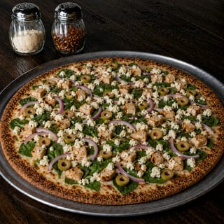 Thin Crust Med Chicken Pie
